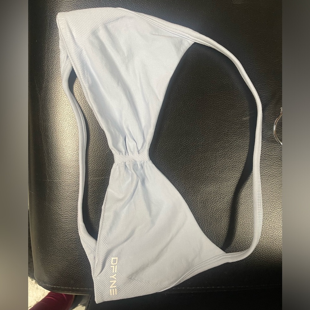 Dfyne ice blue Light Blue Women's Bra strappy medium